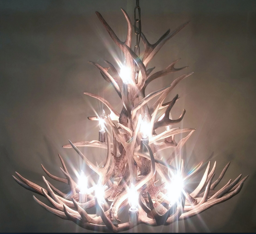 Deer Antler chandelier Pendant Light