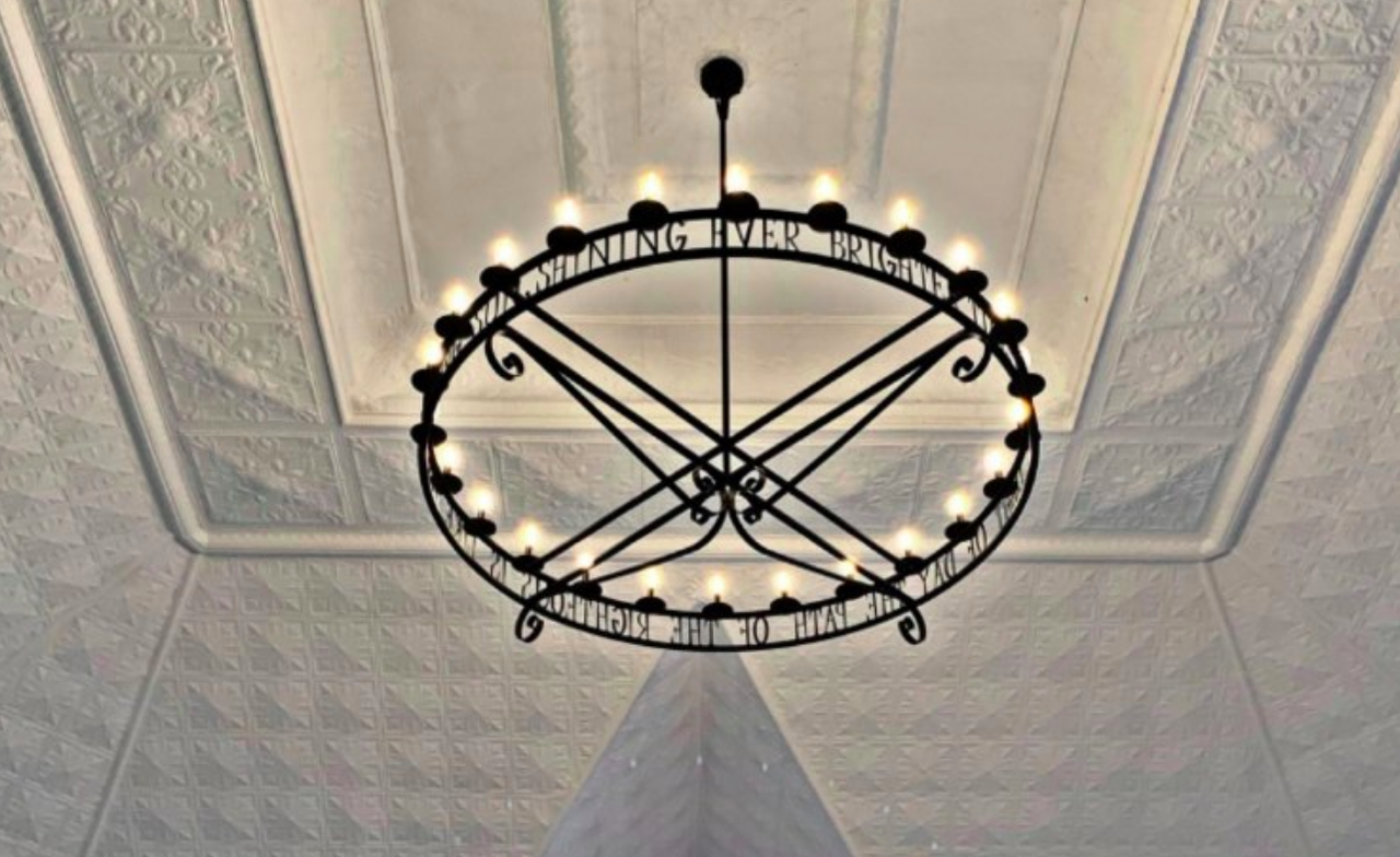 St. James Giovanni Cathedral Steel Chandelier