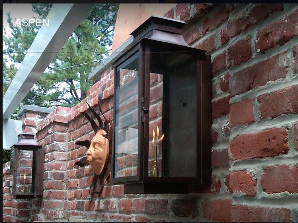 St. James Aspen Copper Pendant Lantern