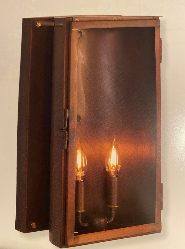 St. James Gemini Copper Lantern