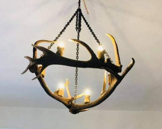 Elk Antler Chandelier Pendant Light