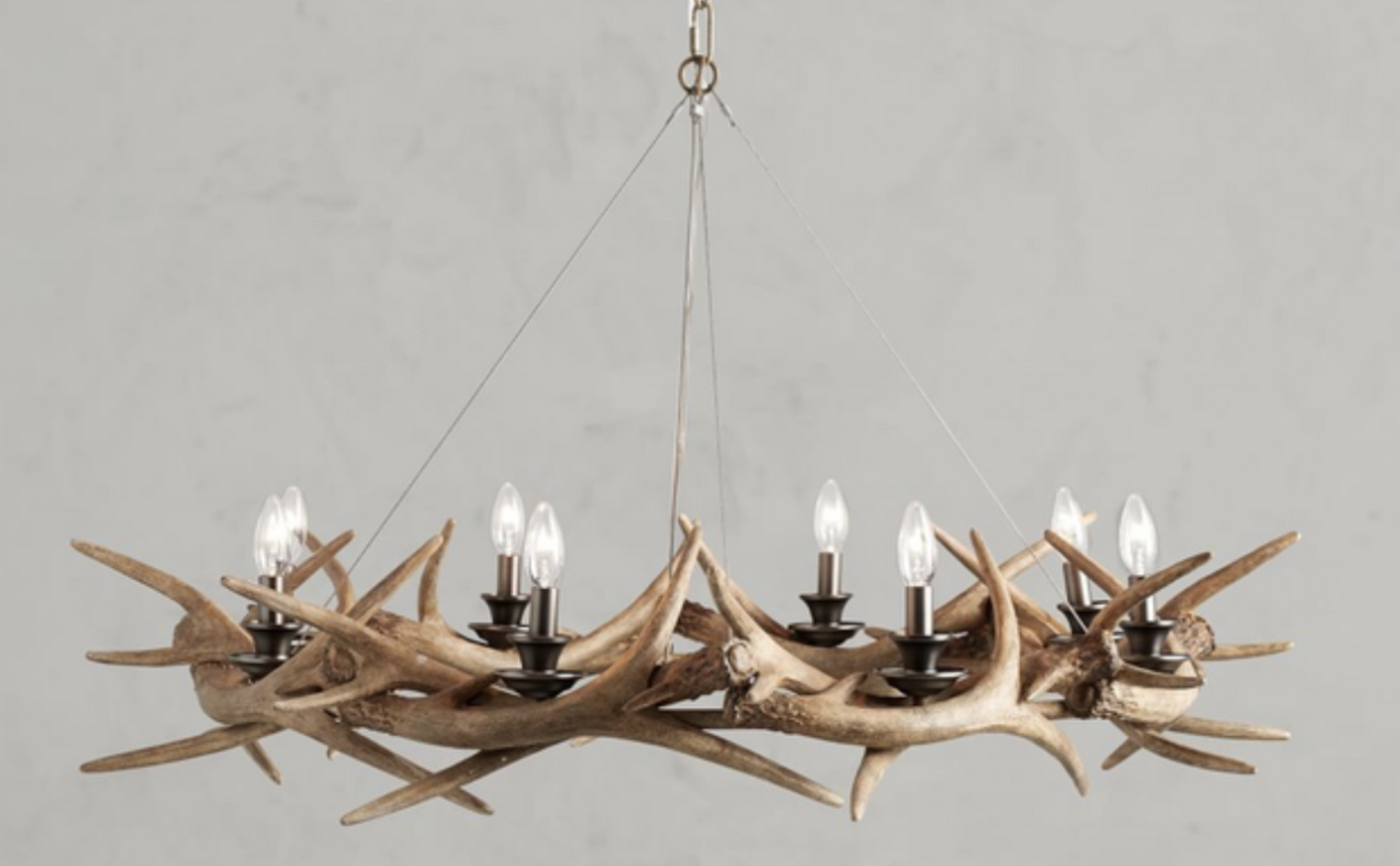 Deer Antler chandelier Pendant Light