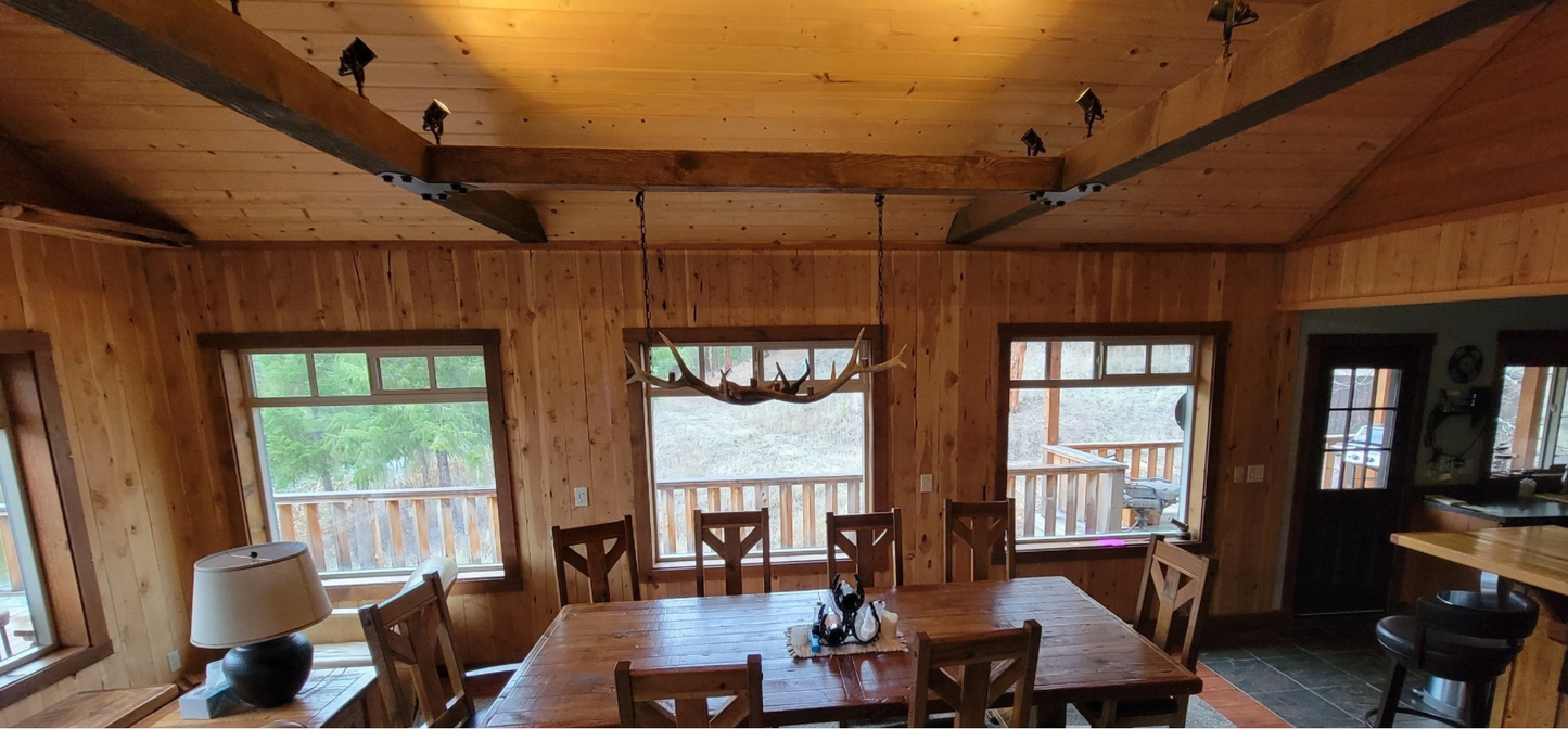 Whiskey River Elk & Deer Antler Chandelier