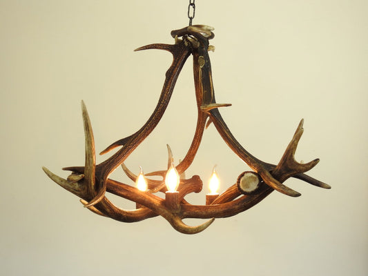 Elk Antler Chandelier Pendant Light