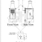 Line Drawings St. James Madison Lantern