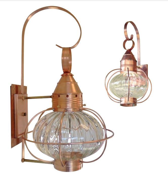 Cape Cod Copper Lantern