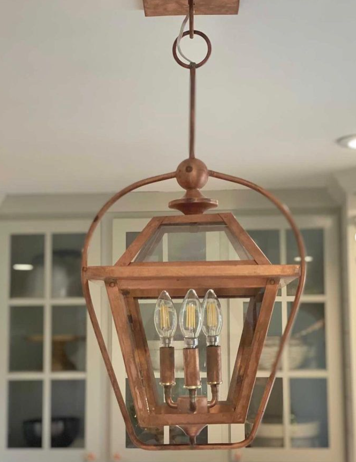 St. James Catalina Copper Lantern