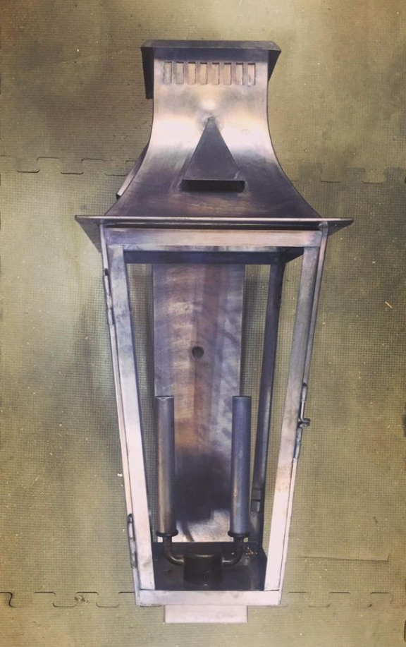 St. James Augustine Copper Lantern Custom Design