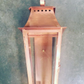 St. James Wood Dale Copper Lantern With Top Curl