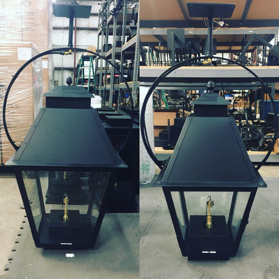 St. James Natchez Copper Lantern TetonLighting