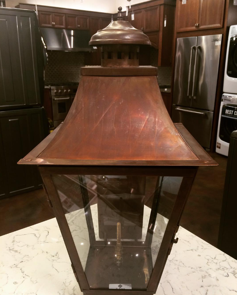 St. James Malibu Copper Lantern