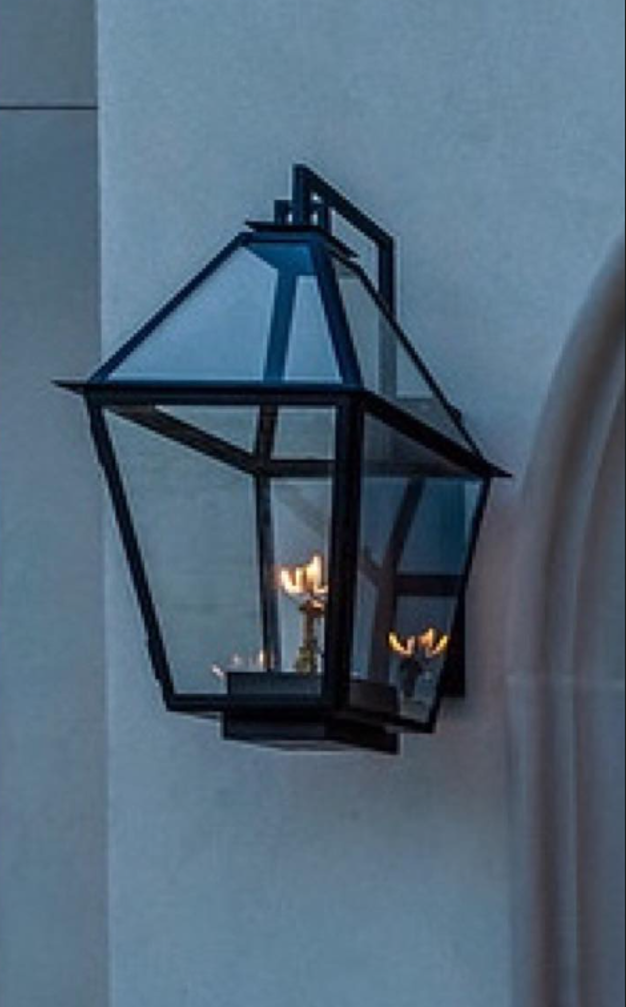St. James Rhodes Copper Lantern