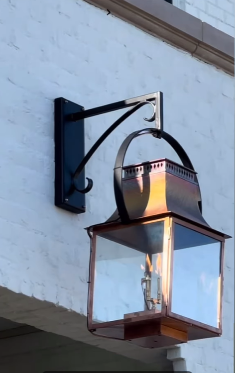 Outdoor Gas Electric Copper Lantern Kitchen Island Pendant Ceiling Light Fixture Chandelier Entryway Patio Light