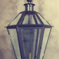 St. James Astoria Copper Lantern With Top Curl