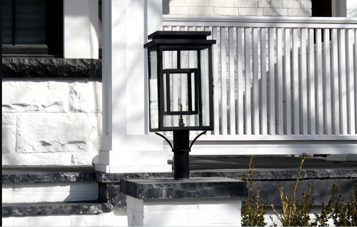 St. James Lyon Gate Copper Lantern Custom Design