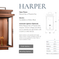 St. James Harper Copper Lantern