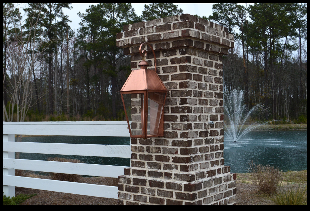 Carroll by Design Mountain Brook Copper Lantern