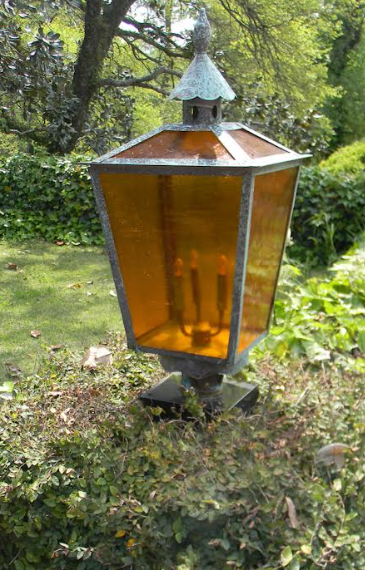 St. James Volturno Copper Lantern Custom Design