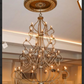 St. James Via Maris Copper Chandelier Custom Design