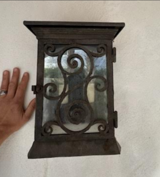 St. James Mediterranean Copper Wall Sconce Custom Design