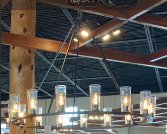 St. James Bellissima Steel Chandelier Custom Design