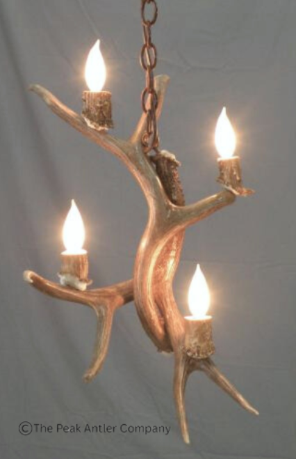 The Arapaho Deer Antler Pendant