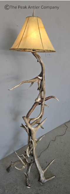 Olympia Elk Antler Floor Lamp