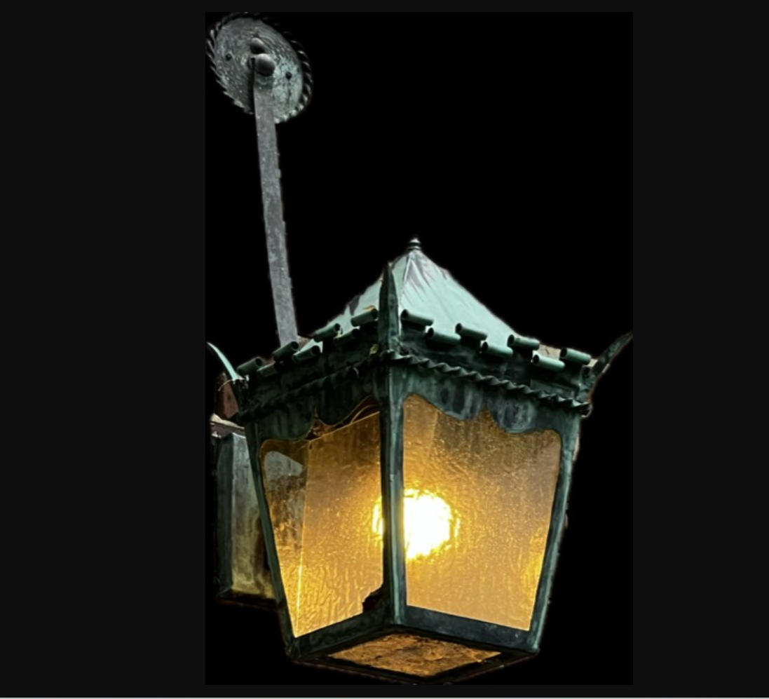 St. James Madrid Copper Lantern Custom Design