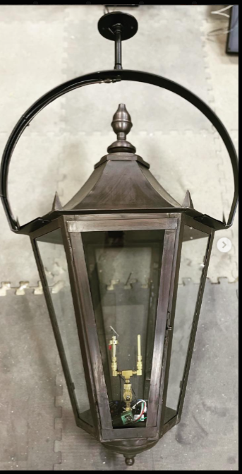 St. James Montenegro Copper Lantern Custom Design