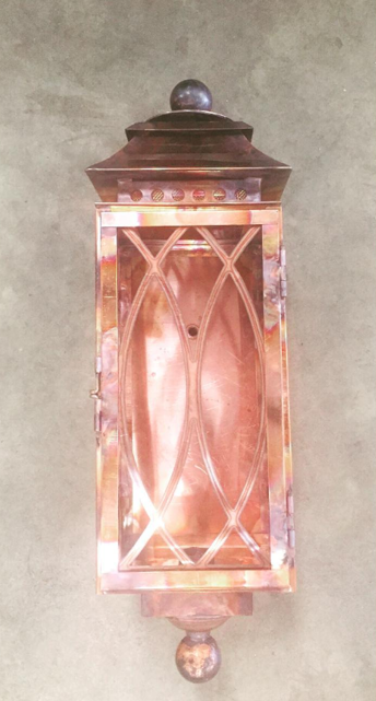 St. James Lafayette Copper Lantern Custom Design