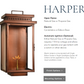 St. James Harper Copper Lantern