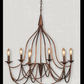 St. James Shenandoah Copper Chandelier