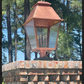 St. James Natchez Copper Lantern