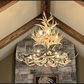 Sequoia Deer Antler Chandelier