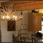 Yosemite Deer Antler Chandelier, 8 Lights