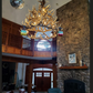 King of the Mountain Faux Elk Antler Chandelier, 72"W x 72"T