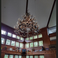 King of the Mountain Faux Elk Antler Chandelier, 72"W x 72"T