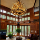 King of the Mountain Faux Elk Antler Chandelier, 72"W x 72"T