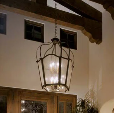 St. James Caviana Copper Chandelier Custom Design