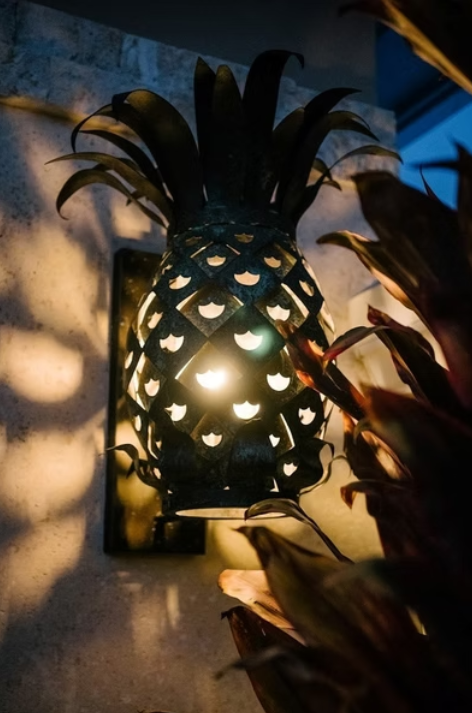 St. James Pineapple Copper Lantern Custom Design