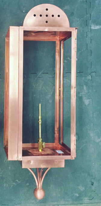 St. James Taverly Copper Lantern Custom Design