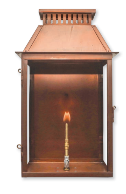 Carroll by Design York Copper Lantern