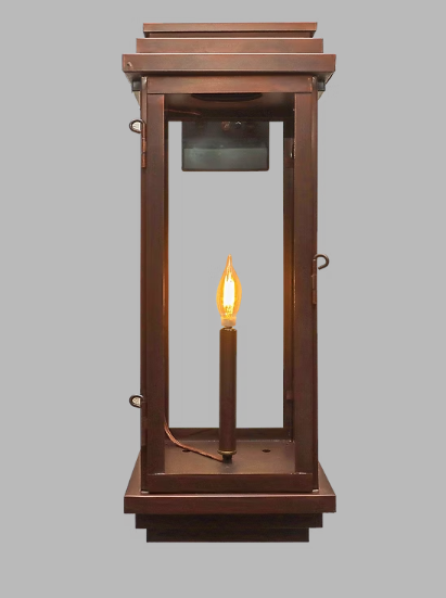 Carroll by Design Contemporary Copper Lantern