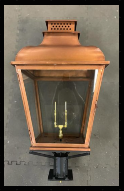St. James Yorkshire Copper Lantern Pendant Light Custom Design