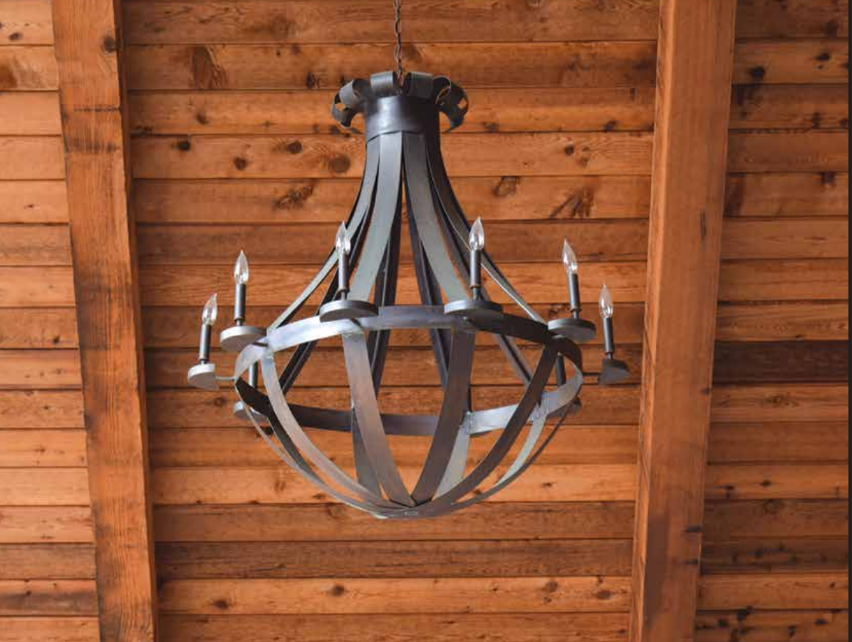 St. James Tear Drop Copper Pendant Light
