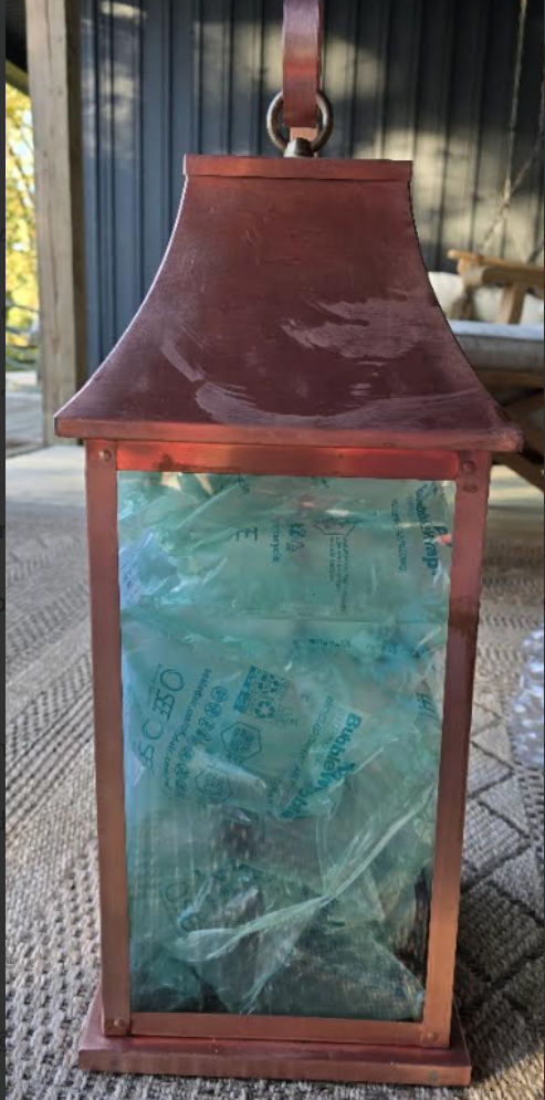 St. James Aruba Copper Lantern Custom Design
