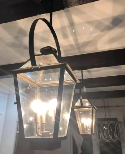 Lantern Lighting Options (Lanterns Shown Are Not Included)