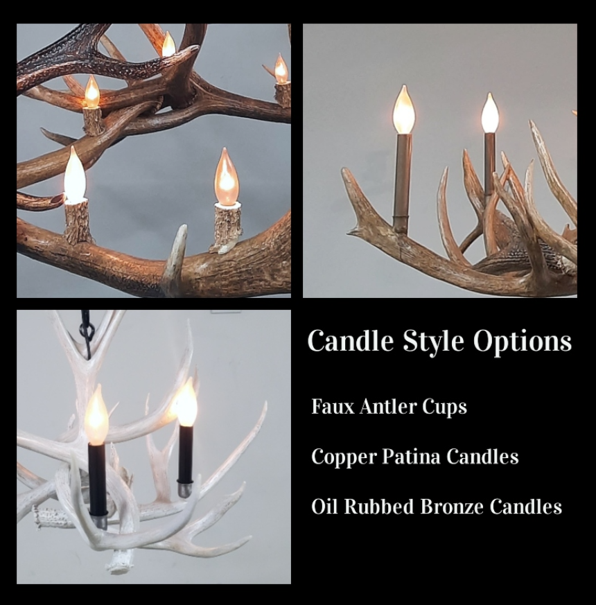 The Paloma Deer Antler Chandelier