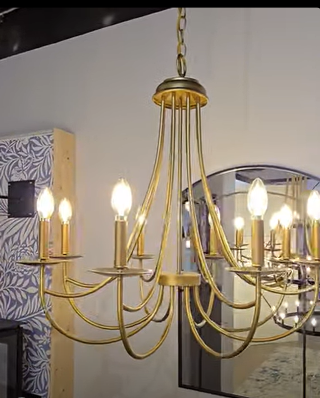 The Giacobbi Copper Chandelier Pendant Light Custom Design