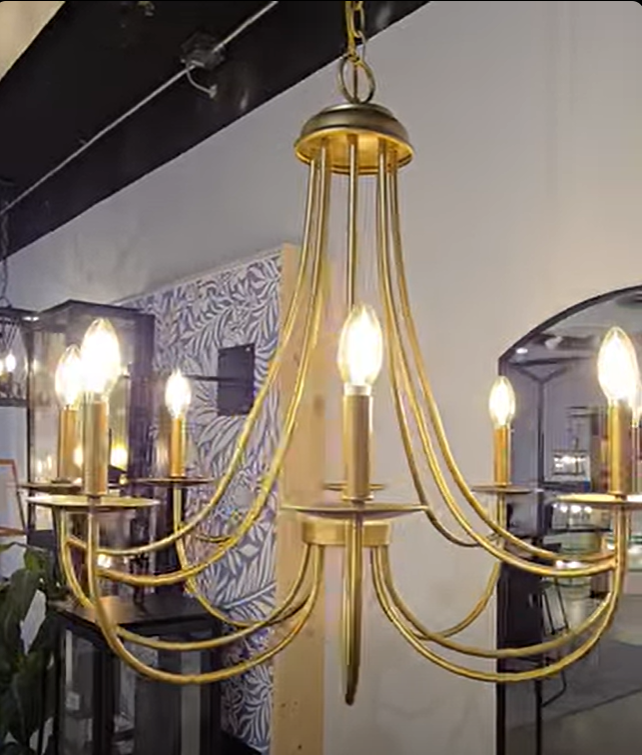 The Giacobbi Copper Chandelier Pendant Light Custom Design